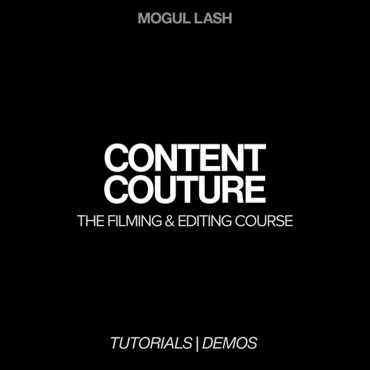Content Couture: The Filming & Editing Course