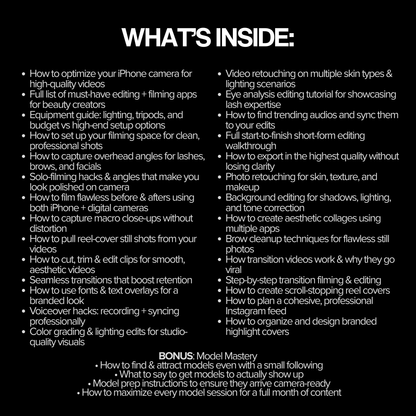 Content Couture: The Filming & Editing Course